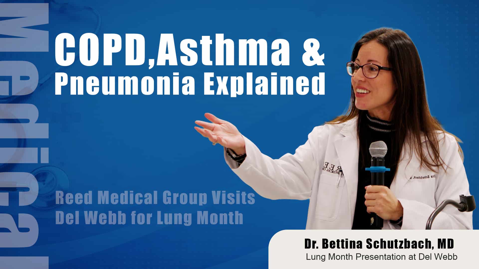 COPD, Asthma & Pneumonia Explained | Lung Month Presentation at Del Webb